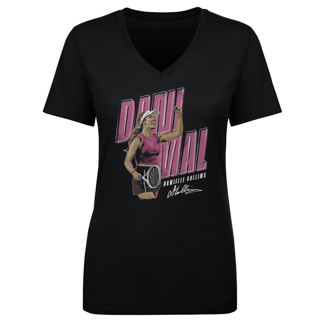 Danielle Collins Women's V-Neck T-Shirt | 500 LEVEL