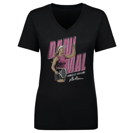 Danielle Collins Women's V-Neck T-Shirt | 500 LEVEL