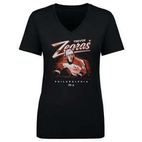 Trevor Zegras Women's V-Neck T-Shirt | 500 LEVEL