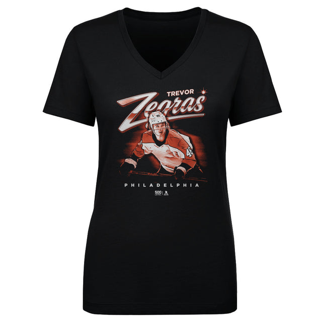 Trevor Zegras Women's V-Neck T-Shirt | 500 LEVEL