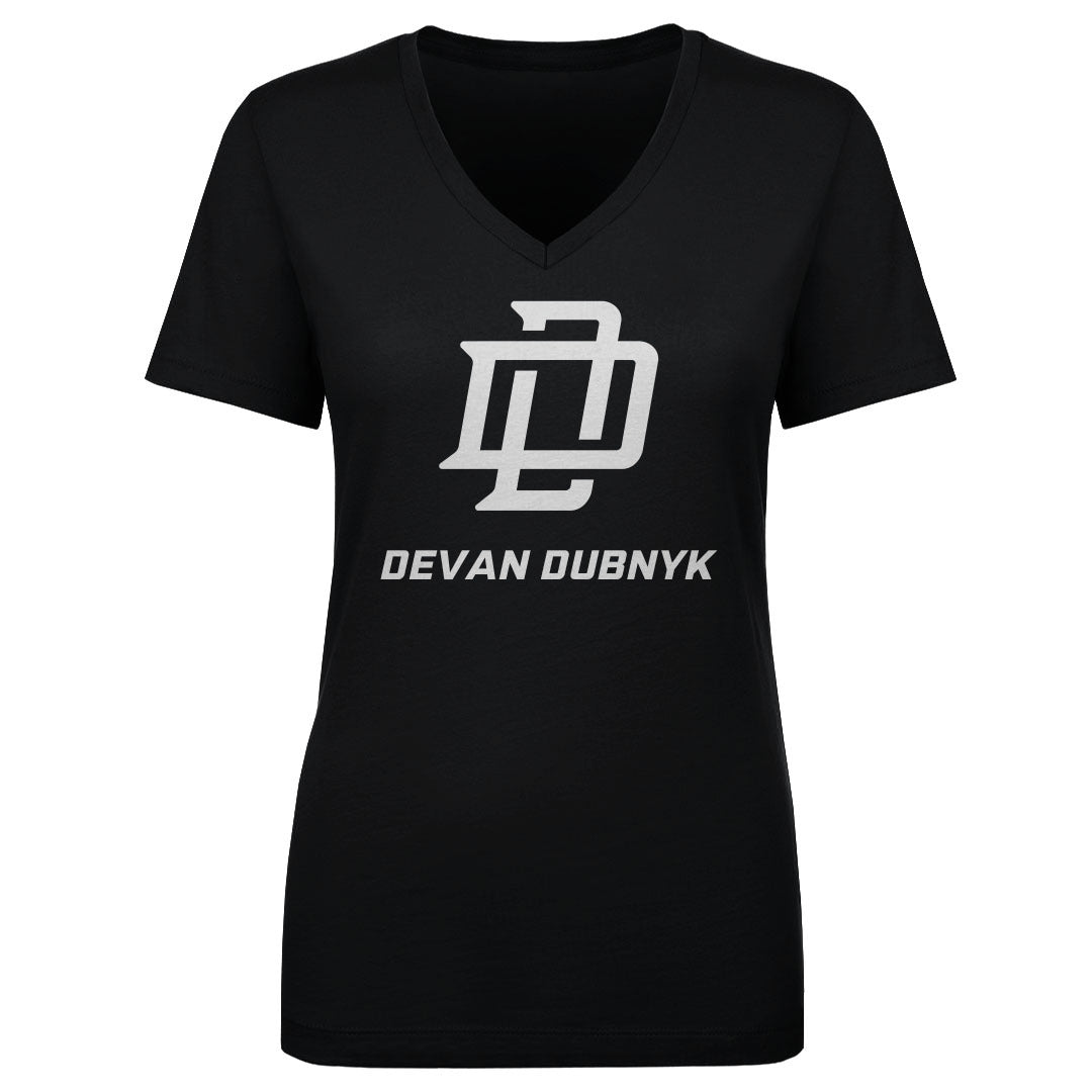 Devan Dubnyk Women's V-Neck T-Shirt | 500 LEVEL