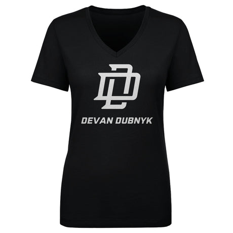 Devan Dubnyk Women's V-Neck T-Shirt | 500 LEVEL