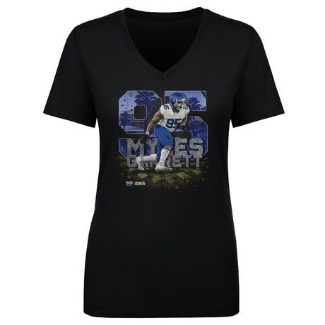 Myles Garrett Women's V-Neck T-Shirt | 500 LEVEL