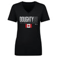 Drew Doughty Women's V-Neck T-Shirt | 500 LEVEL