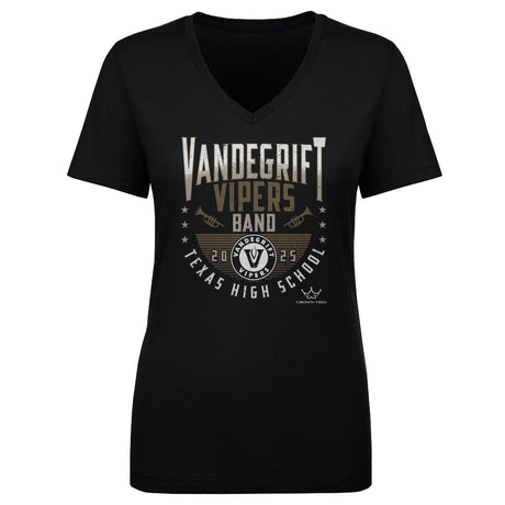 Crown Trio Women's V-Neck T-Shirt | 500 LEVEL