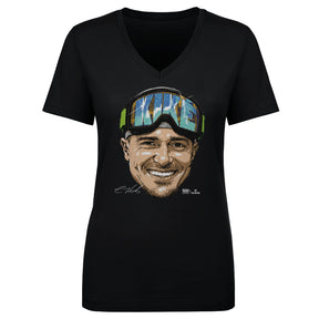Enrique Hernandez Women's V-Neck T-Shirt | 500 LEVEL