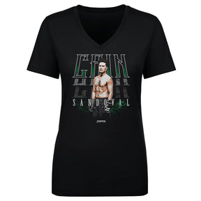 Cain Sandoval Women's V-Neck T-Shirt | 500 LEVEL