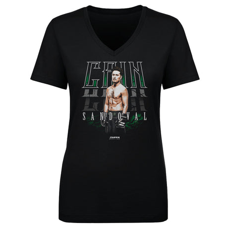Cain Sandoval Women's V-Neck T-Shirt | 500 LEVEL