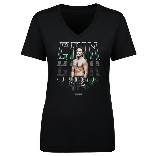 Cain Sandoval Women's V-Neck T-Shirt | 500 LEVEL