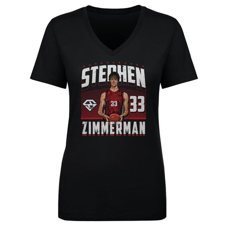 Stephen Zimmerman Women's V-Neck T-Shirt | 500 LEVEL