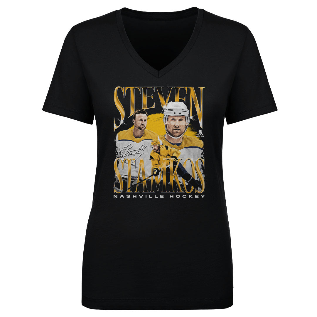 Steven Stamkos Women's V-Neck T-Shirt | 500 LEVEL
