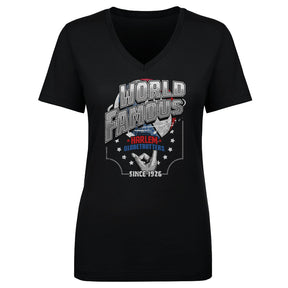 Harlem Globetrotters Women's V-Neck T-Shirt | 500 LEVEL