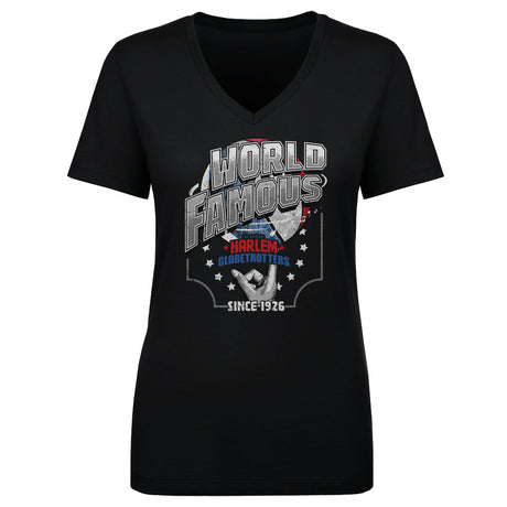 Harlem Globetrotters Women's V-Neck T-Shirt | 500 LEVEL