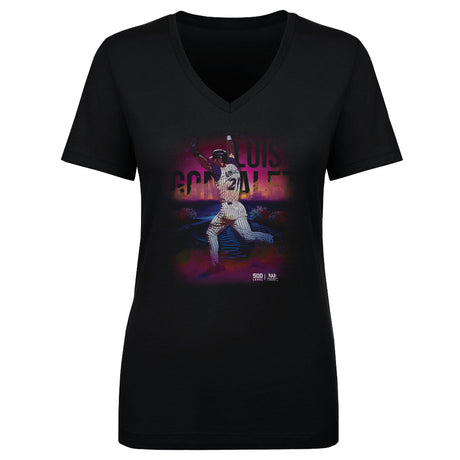 Luis Gonzalez Women's V-Neck T-Shirt | 500 LEVEL