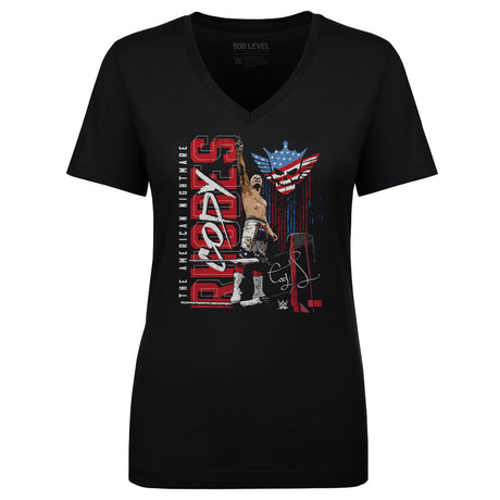 Cody Rhodes Women's V-Neck T-Shirt | 500 LEVEL