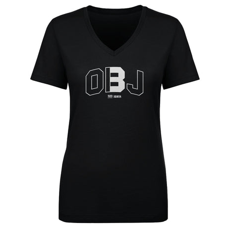 Odell Beckham Jr. Women's V-Neck T-Shirt | 500 LEVEL