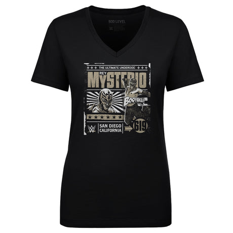 Rey Mysterio Women's V-Neck T-Shirt | 500 LEVEL