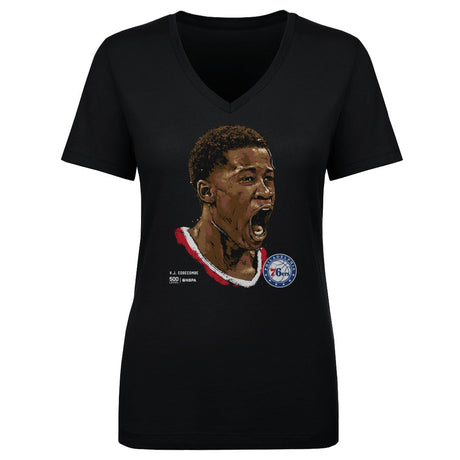 VJ Edgecombe Women's V-Neck T-Shirt | 500 LEVEL