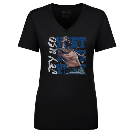 Jey Uso Women's V-Neck T-Shirt | 500 LEVEL