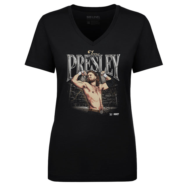 Jax Presley Women's V-Neck T-Shirt | 500 LEVEL