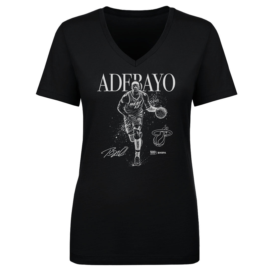 Bam Adebayo Women's V-Neck T-Shirt | 500 LEVEL
