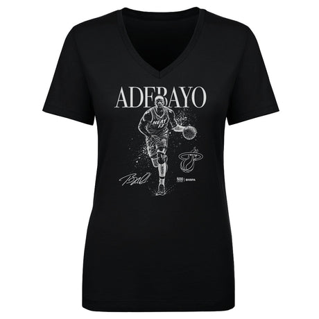 Bam Adebayo Women's V-Neck T-Shirt | 500 LEVEL