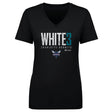 Coby White Women's V-Neck T-Shirt | 500 LEVEL