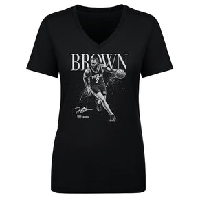 Jaylen Brown Women's V-Neck T-Shirt | 500 LEVEL