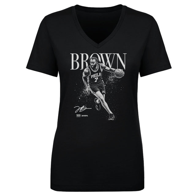 Jaylen Brown Women's V-Neck T-Shirt | 500 LEVEL
