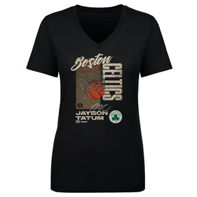 Jayson Tatum Women's V-Neck T-Shirt | 500 LEVEL