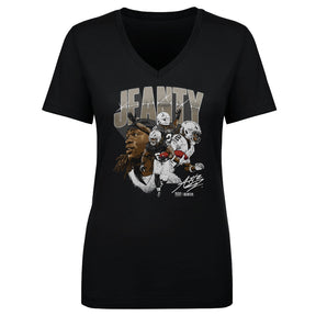 Ashton Jeanty Women's V-Neck T-Shirt | 500 LEVEL