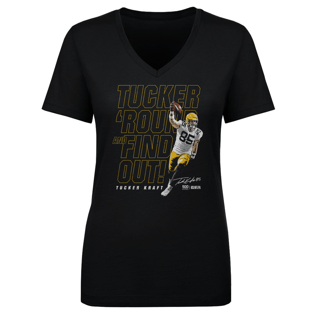 Tucker Kraft Women's V-Neck T-Shirt | 500 LEVEL