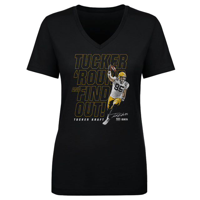 Tucker Kraft Women's V-Neck T-Shirt | 500 LEVEL