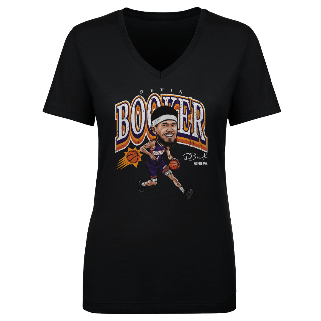 Devin Booker Women's V-Neck T-Shirt | 500 LEVEL
