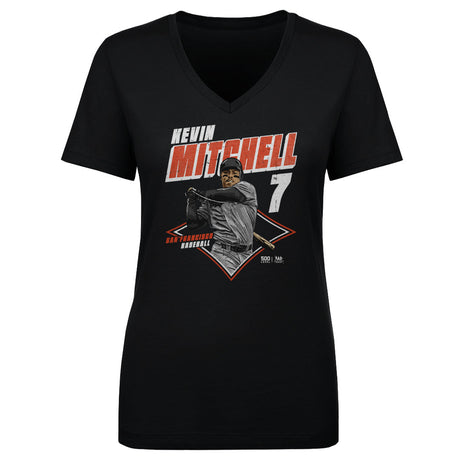 Kevin Mitchell Women's V-Neck T-Shirt | 500 LEVEL