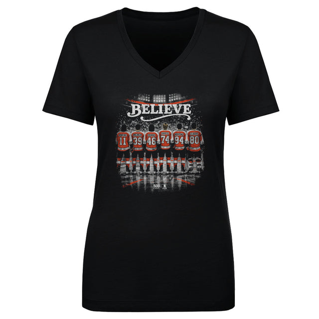 Philadelphia Hockey Women's V-Neck T-Shirt | 500 LEVEL