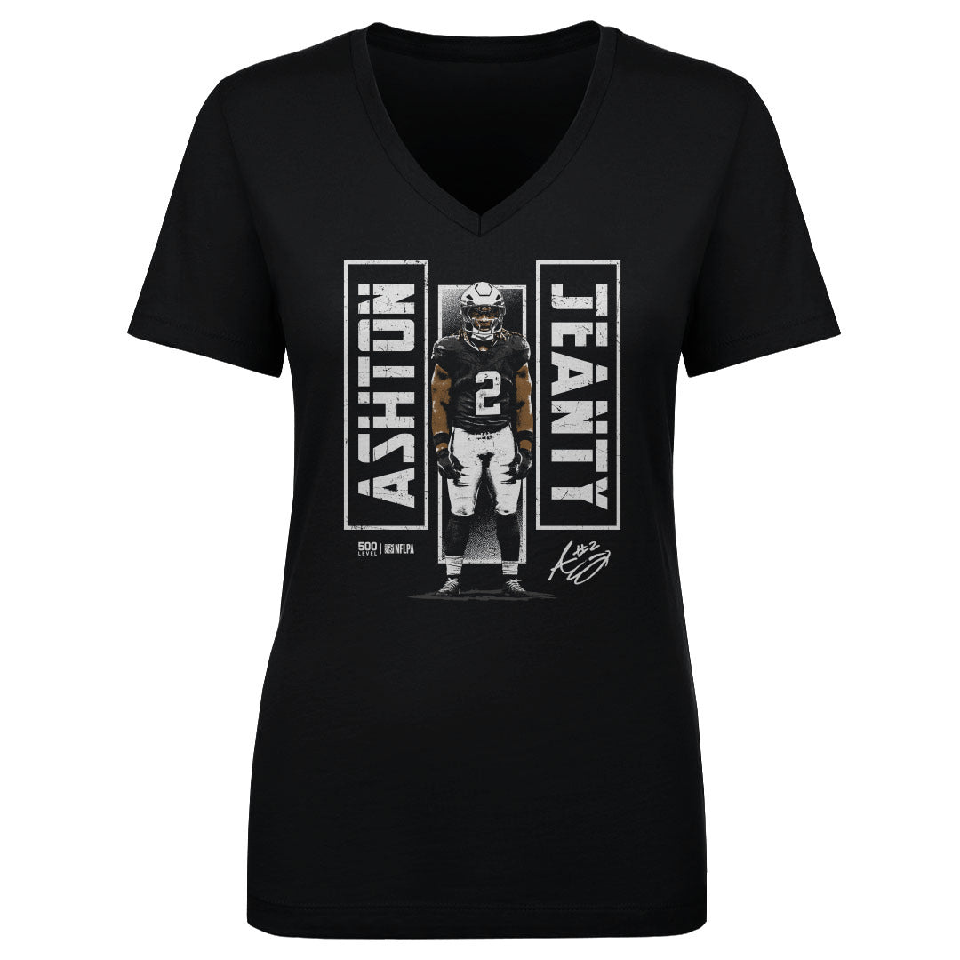 Ashton Jeanty Women's V-Neck T-Shirt | 500 LEVEL