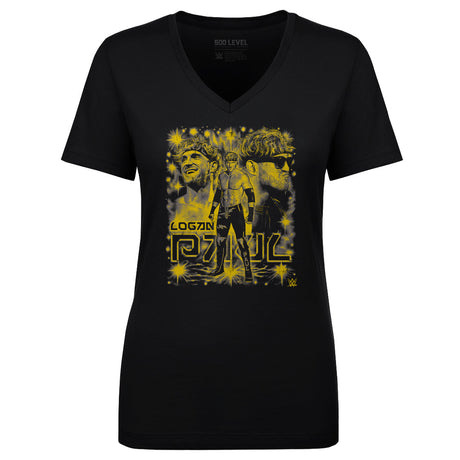Logan Paul Women's V-Neck T-Shirt | 500 LEVEL