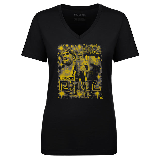 Logan Paul Women's V-Neck T-Shirt | 500 LEVEL