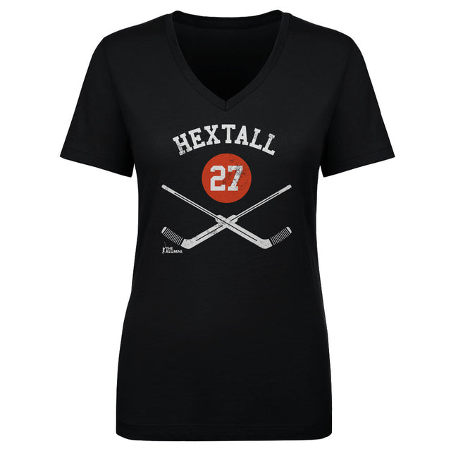 Ron Hextall Women's V-Neck T-Shirt | 500 LEVEL