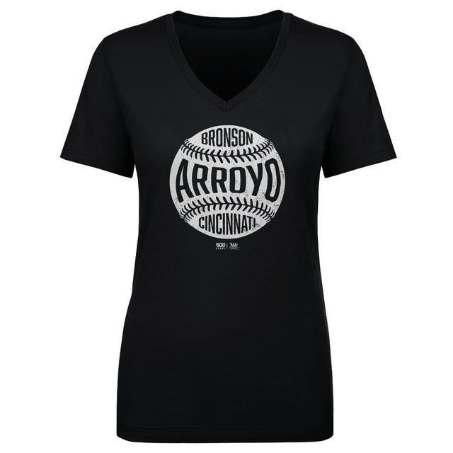 Bronson Arroyo Women's V-Neck T-Shirt | 500 LEVEL