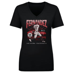 Jose Fernandez Women's V-Neck T-Shirt | 500 LEVEL