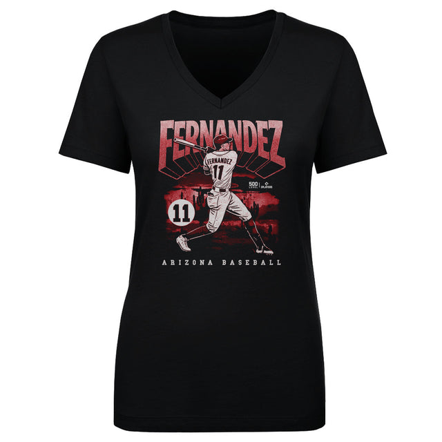 Jose Fernandez Women's V-Neck T-Shirt | 500 LEVEL