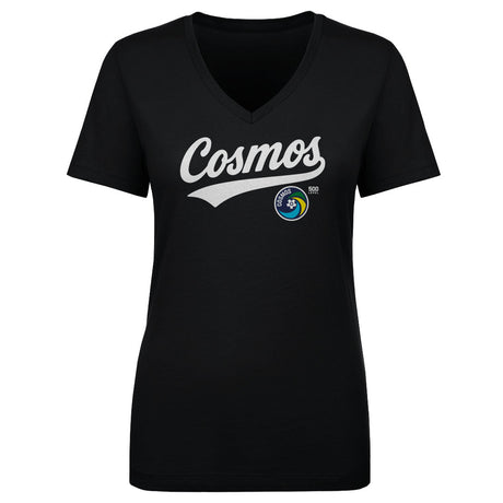 New York Cosmos Women's V-Neck T-Shirt | 500 LEVEL