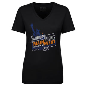Saturday Night's Main Event Women's V-Neck T-Shirt | 500 LEVEL