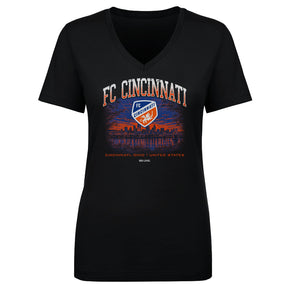 FC Cincinnati Women's V-Neck T-Shirt | 500 LEVEL