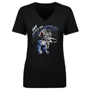 Malik Nabers Women's V-Neck T-Shirt | 500 LEVEL