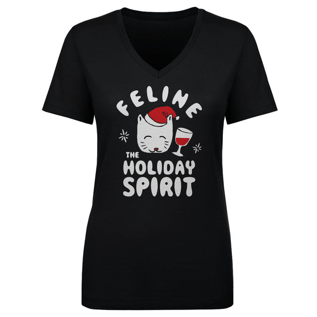 Christmas Women's V-Neck T-Shirt | 500 LEVEL