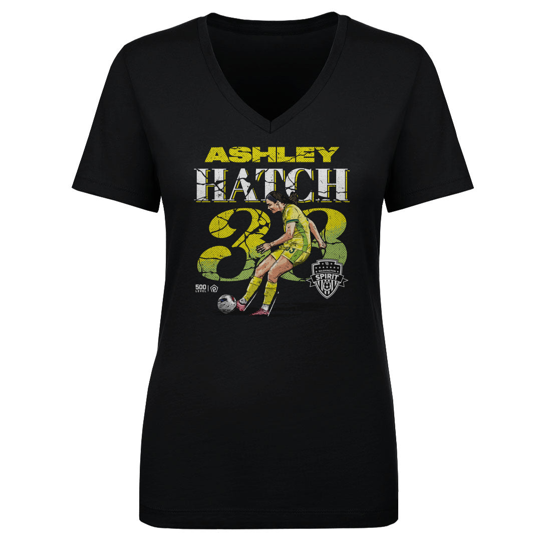 Ashley Hatch Women's V-Neck T-Shirt | 500 LEVEL