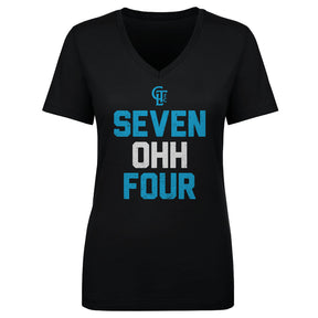 Charlotte FC Women's V-Neck T-Shirt | 500 LEVEL